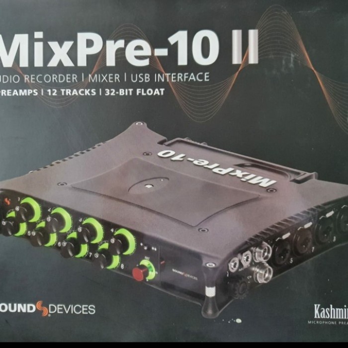 Sound Devices Mixpre 10 II Recording Mixpre-10 Two Mixpre 10 ii