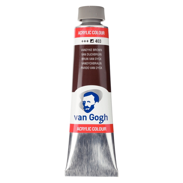 

Terbaru Van Gogh Acrylic Colour Tube 40 Ml - Brown, Blue/Violet, Green, Black Promo Terlaris