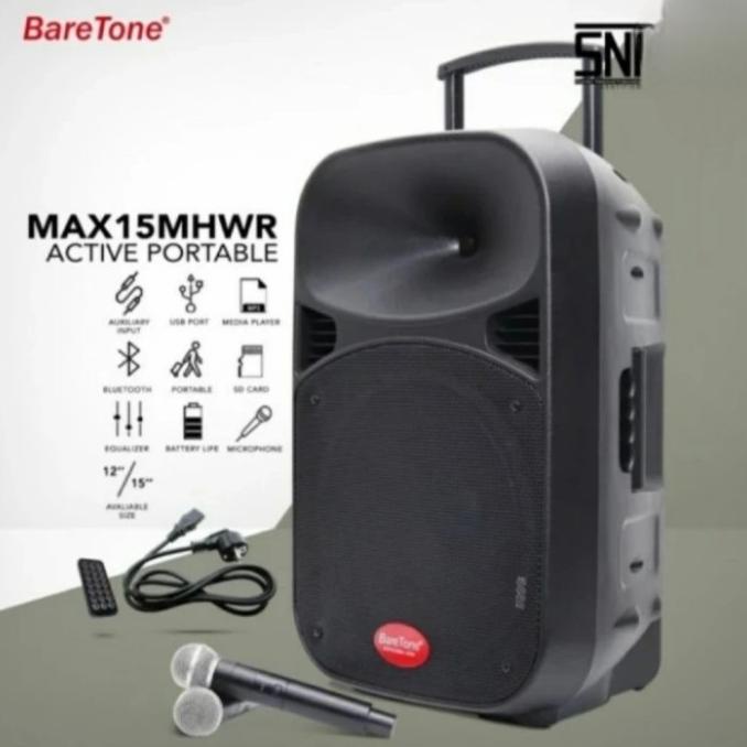 Baretone 15Mhwr / 15 Mhwr Portable Wireless Meeting Garansi Resmi 15 Kualitas Premium