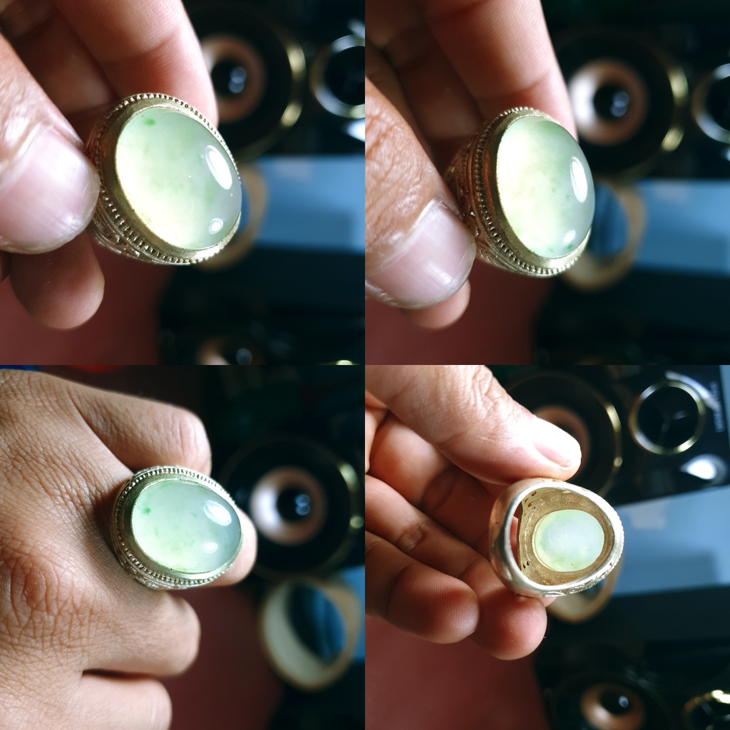 BATU CINCIN ICEJADE LUMUT TOTOL HIJAU SUPER BATU LUMUT ACEH NO41