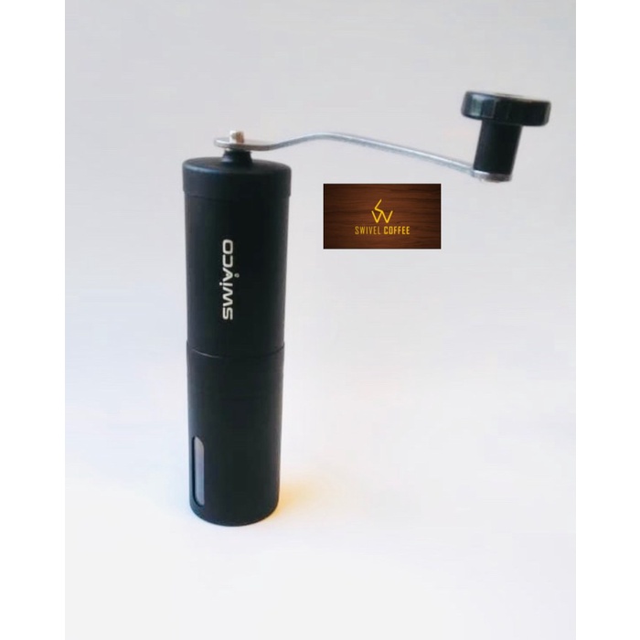 Coffee Grinder Manual Stainless Black Swivco , Cg-Sw5003.