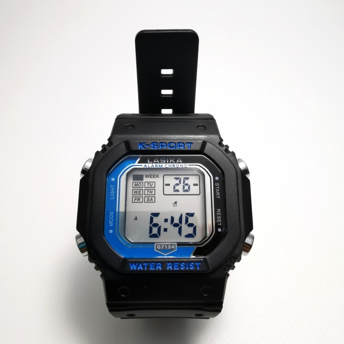 Jam Tangan Digital Lasika Anak Segi Water Resist Lasika Segi