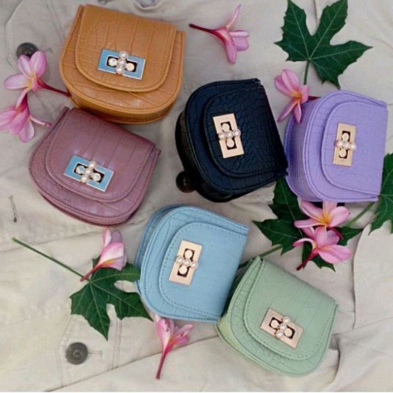 Tas mini selempang wanita DELIA/Tas mini selempang wanita/Tas mini wanita/Tas pesta/Tas lucu