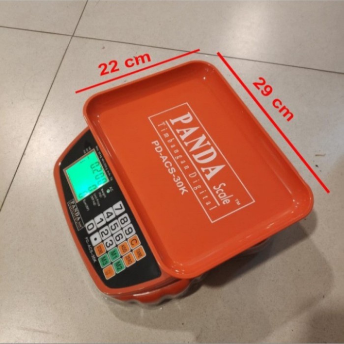 ✅Ready Timbangan Digital Panda 30Kg Timbangan LaundryBuahSayurDan Barang Terbatas