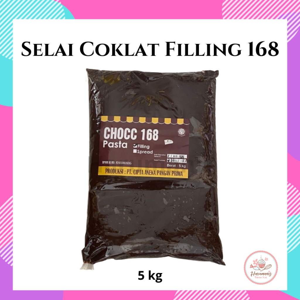 Selai Coklat Filling Chocc Pasta 168 Kemasan 5Kg