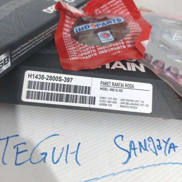 Gear Gir Set H1438-2800S-397 Gl100 Gl 100 Asli Original Indoparts