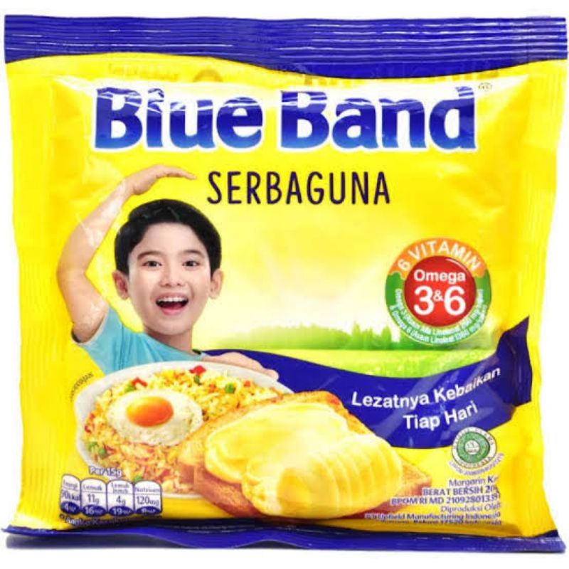 

(200g/pc)Blue Band Serbaguna Margarin 200g