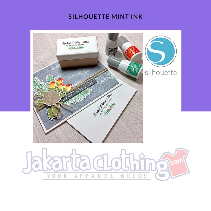 

New Tinta Stampel Silhouette Mint Ink Bebas Ongkir