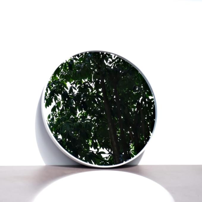 cermin bulat/cermin dinding/cermin toilet/cermin kamar/cermin dia 60cm