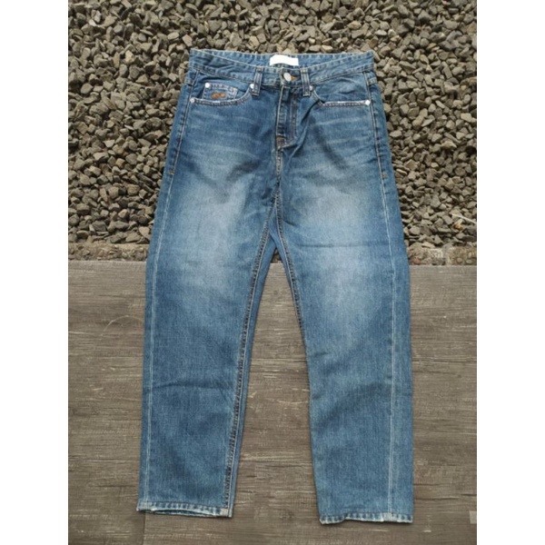 Celana Jeans Ripped Fading Plac Original