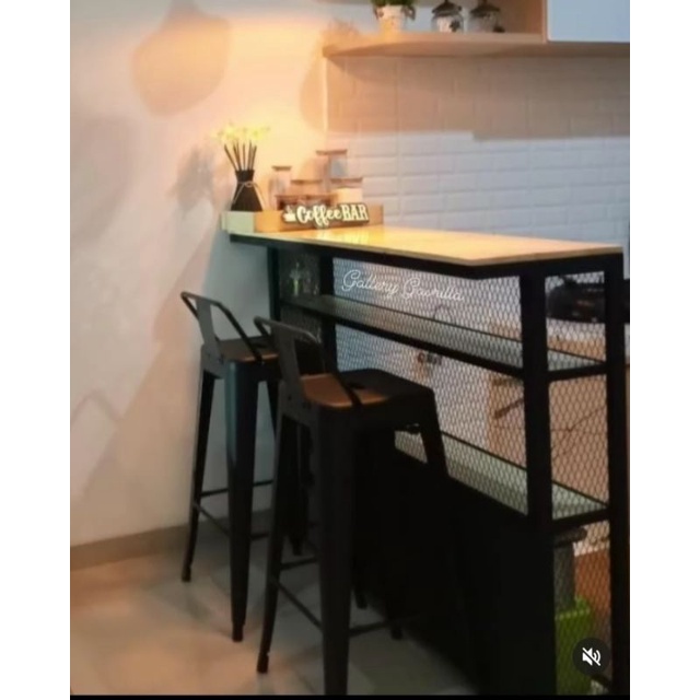 custom meja mini bar / meja makan