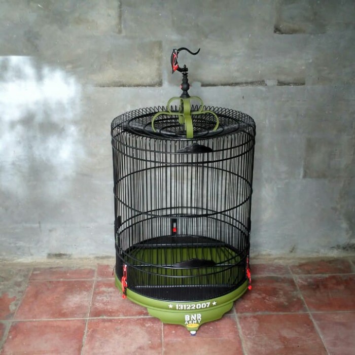 Promo Kandang Burung Murai Merk Bnr Army Pvc Full Set