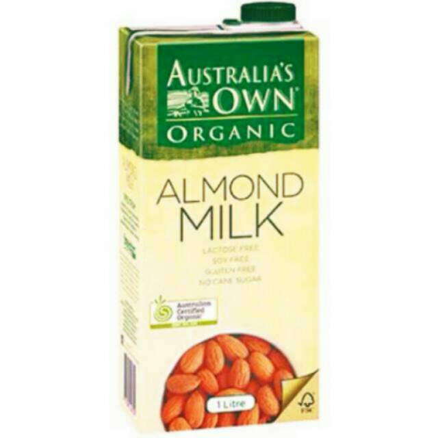 

Australia'S Own Organic Almond Lk / Susu Almond Cair 1L