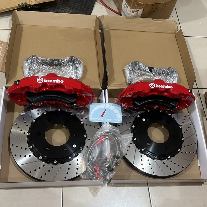 Promo Bbk Brembo Gt6 6Pot Rem Big Brake Kit Pajero Anps Dakar 4N15 4D56