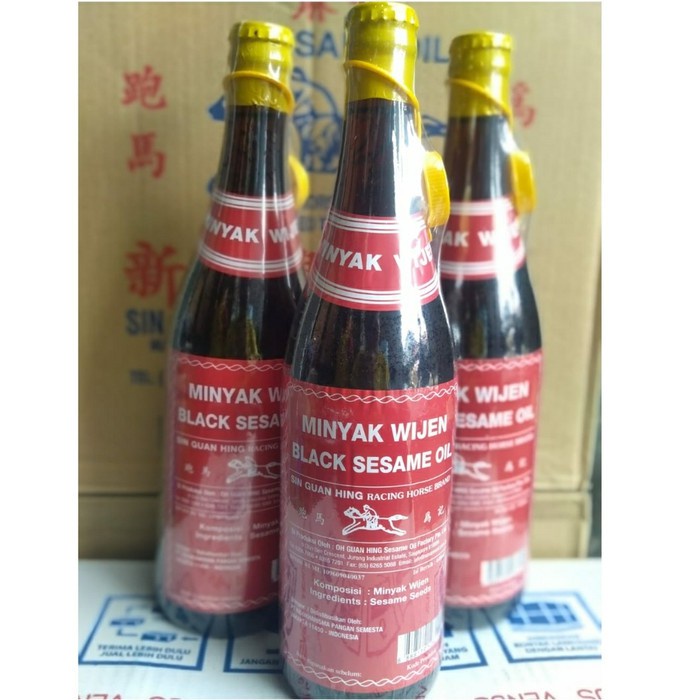 

Nyak Wijen Hitam Sin Guan Hing 640 Ml Bla Sesame Oil