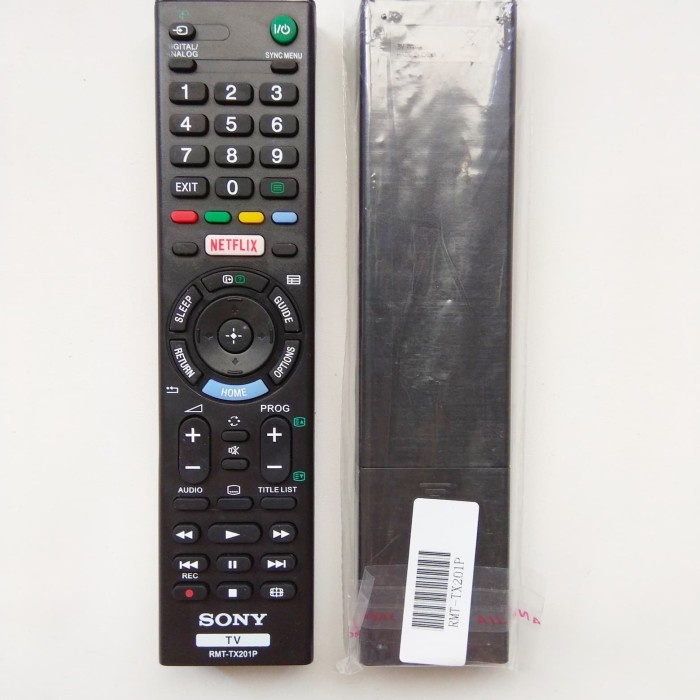 REMOT / REMOTE TV SONY SMART TV RMT-TX201P / TX201P ORIGINAL / ASLI