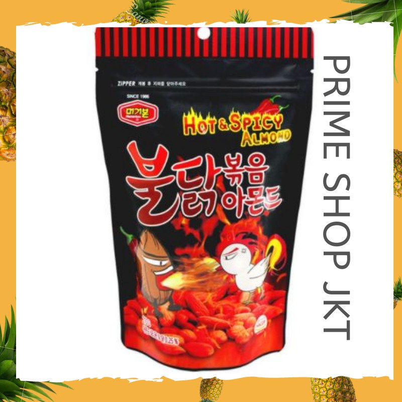 

Murgerbon Hot And Spicy Almond 210Gr Sna Celan Korea Pedas