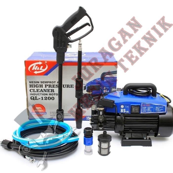 Mesin Jet Cleaner Ql 1200 Hl Cuci Steam Listrik H&L Ql1200