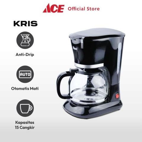 

ACE - Kris Coffee Maker 1.5 Ltr - Hitam