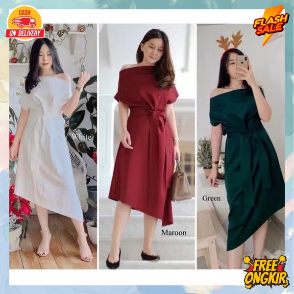 Bsju Size L Xl Dress Wanita Terbaru Mini Dress Wanita Dewasa Dres Wnta Remaja Drees Natal Gaun Ulang