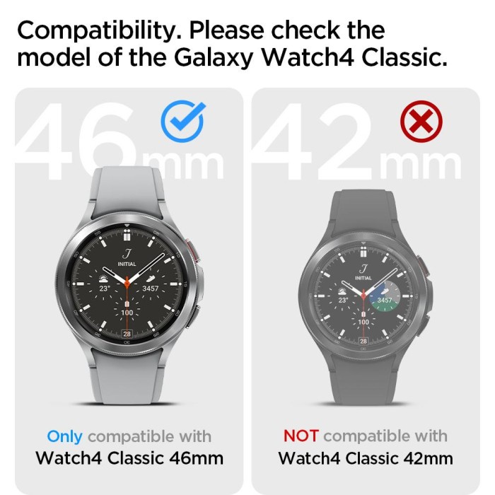 NEW CASE GALAXY WATCH 4 CLASSIC 46MM / 42MM SPIGEN LIQUID AIR SOFT CASING ORIGINAL TERBARU