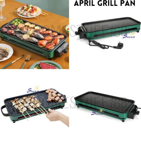 PANCI PEMANGGANG ELEKTRIK PAN GRILL BBQ MULTIFUNGSI APRIL/NAOMI PAN