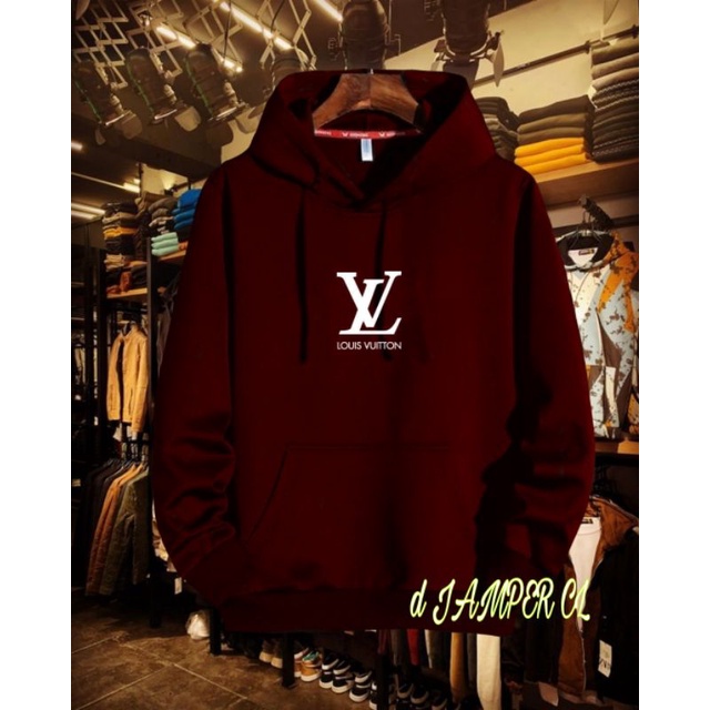 PROMO... SWEATER HOODIE PREMIUM QUALITY SWEATER HOODIE LV NEXT PUTIH/HOODIE DISTRO PRIA/WANITA DLL