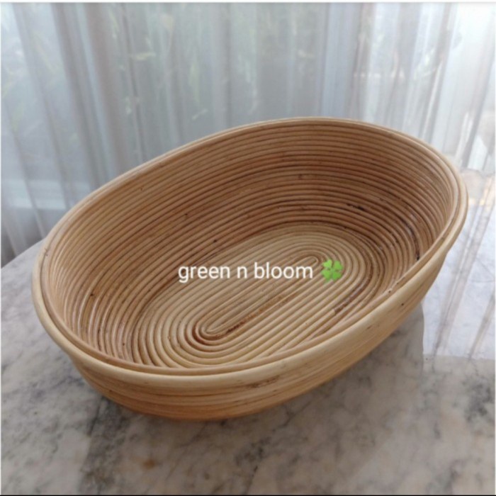 Promo Keranjang Rotan Oval Tempat Buah Wadah Rotan Serbaguna Parcel Hampers