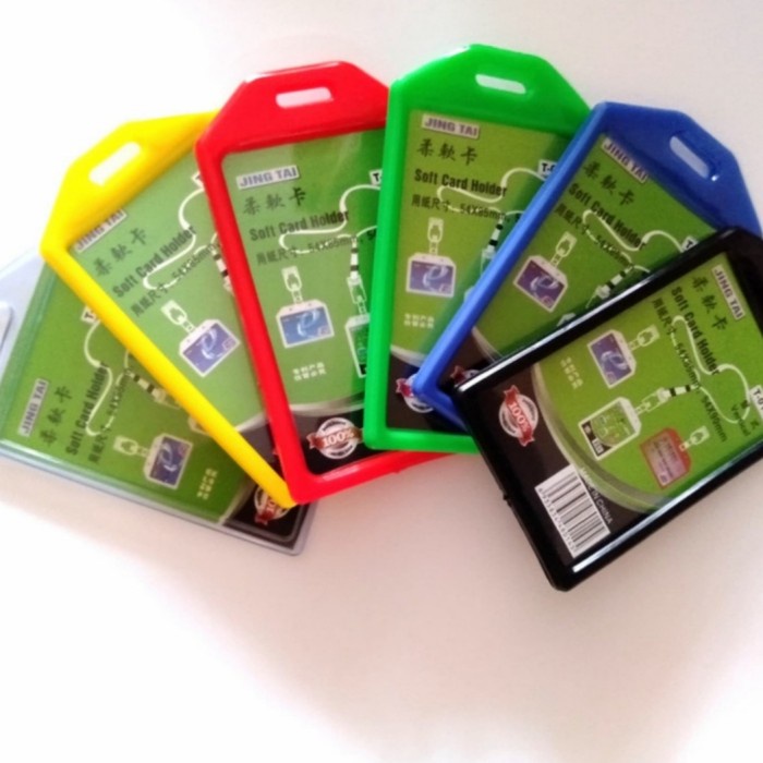 

[5pcs] holder id card karet / casing id card karet 1sisi T014