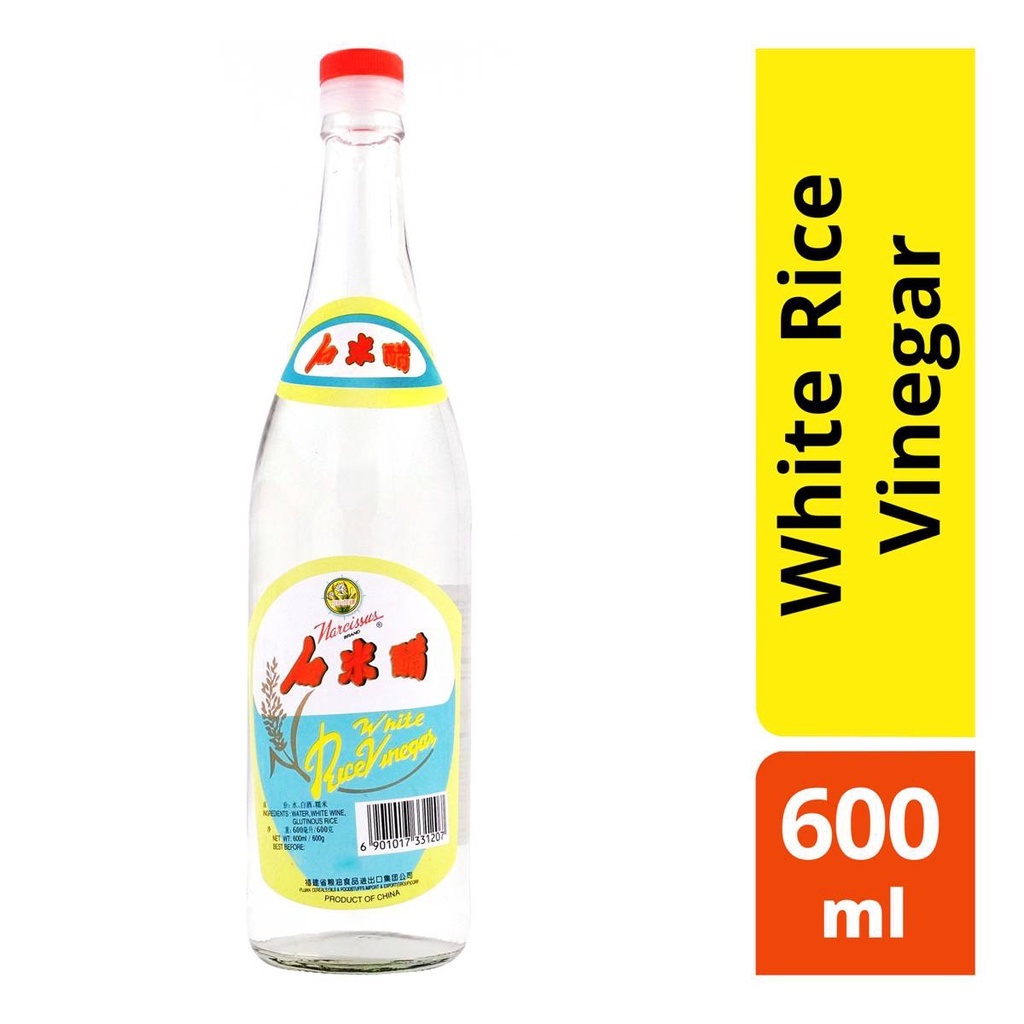 

Cuka Beras Narcissus (Rice Vinegar) 600Ml