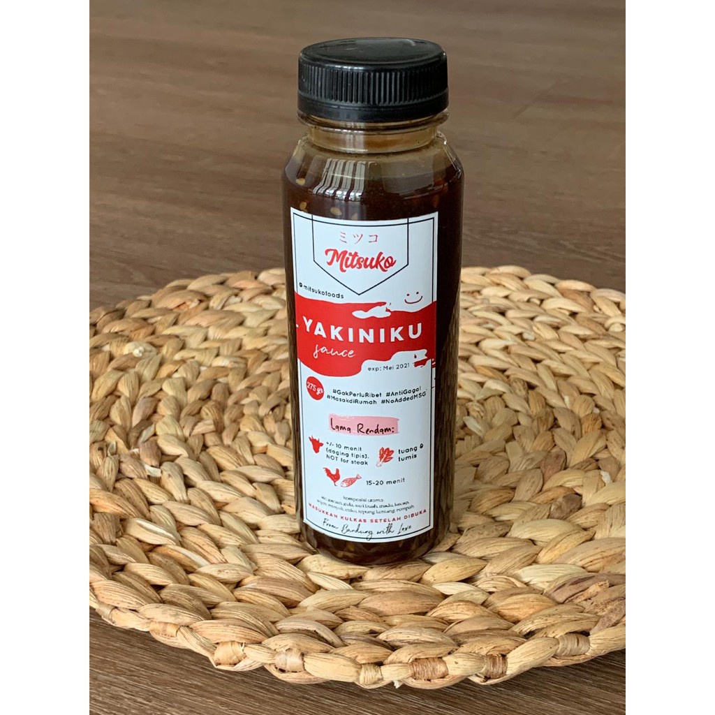 

Yakiniku Sauce 275 Gram Tsuko - Saus Saos Rendam Daging 1Kg Marinasi Daging Yoshinoya Manis Gurih