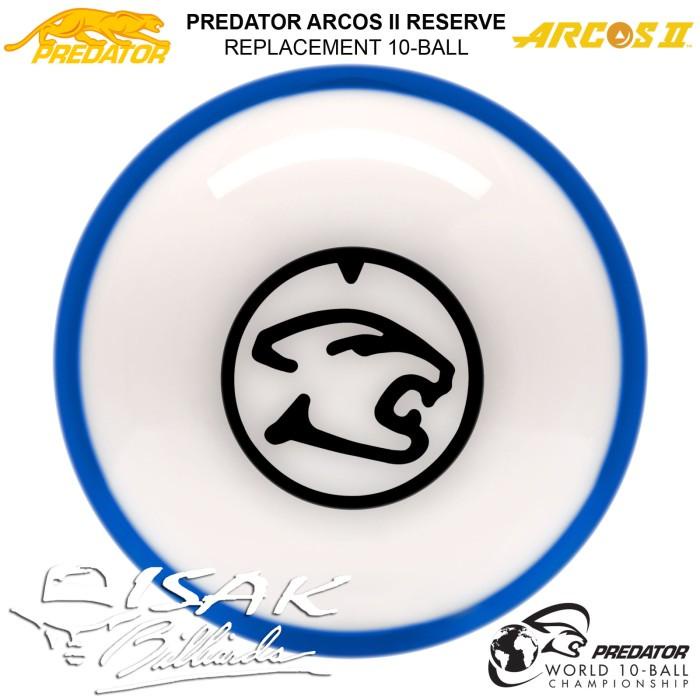 Predator Arcos Ii 10-Ball | Replacement Bola Eceran Billiard Pool Asli