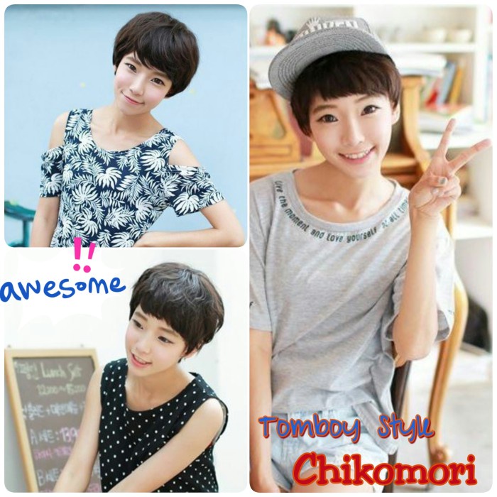 [Baru] Tomboy Style Wig Terbatas