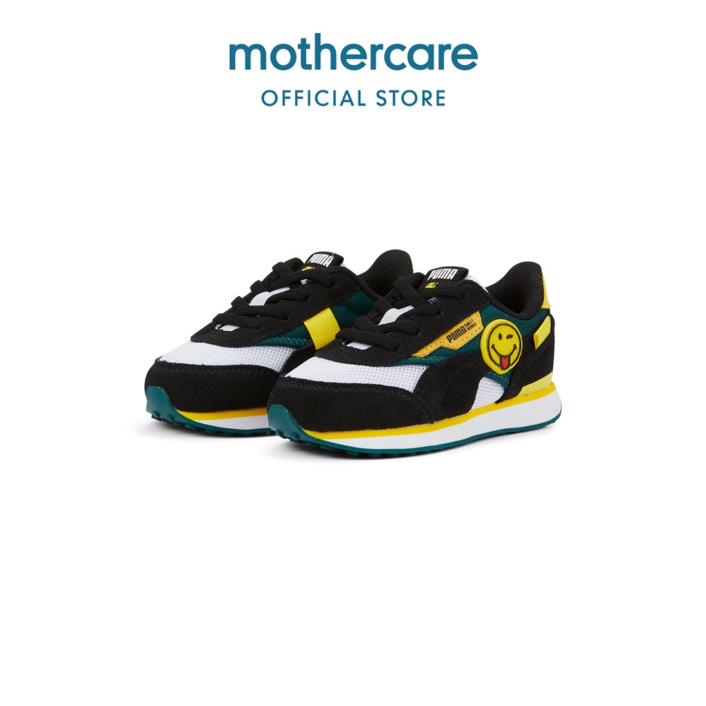 Puma X Smileyworld Future Rider Sneakers Kids - Sepatu Anak Laki-laki (Hitam)