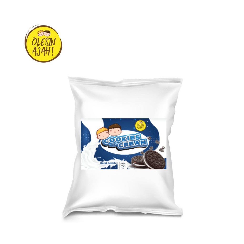 

Selai Olesinajah - Cookies And Cream Kemasan 1 Kg