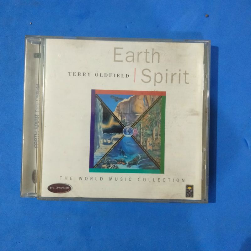 CD 187 - TERRY OLDFIELD EARTH SPIRIT
