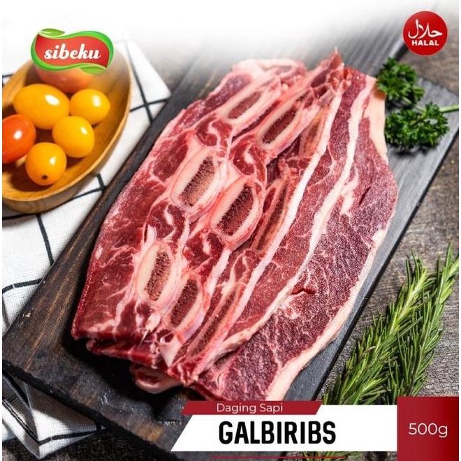 

Terjangkau Daging Iga Sapi Galbi Ribs Beef Halal 500 Gram Frozen Food Mikomijual