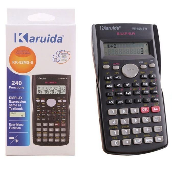 

Scientific Calculator Science Kalkulator Sains 82ms Karuida not Casio