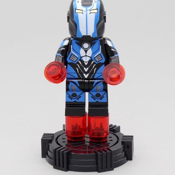 Ironman Iron Heart MK 49 Pepper Potts Riri Williams Minifigure Brick