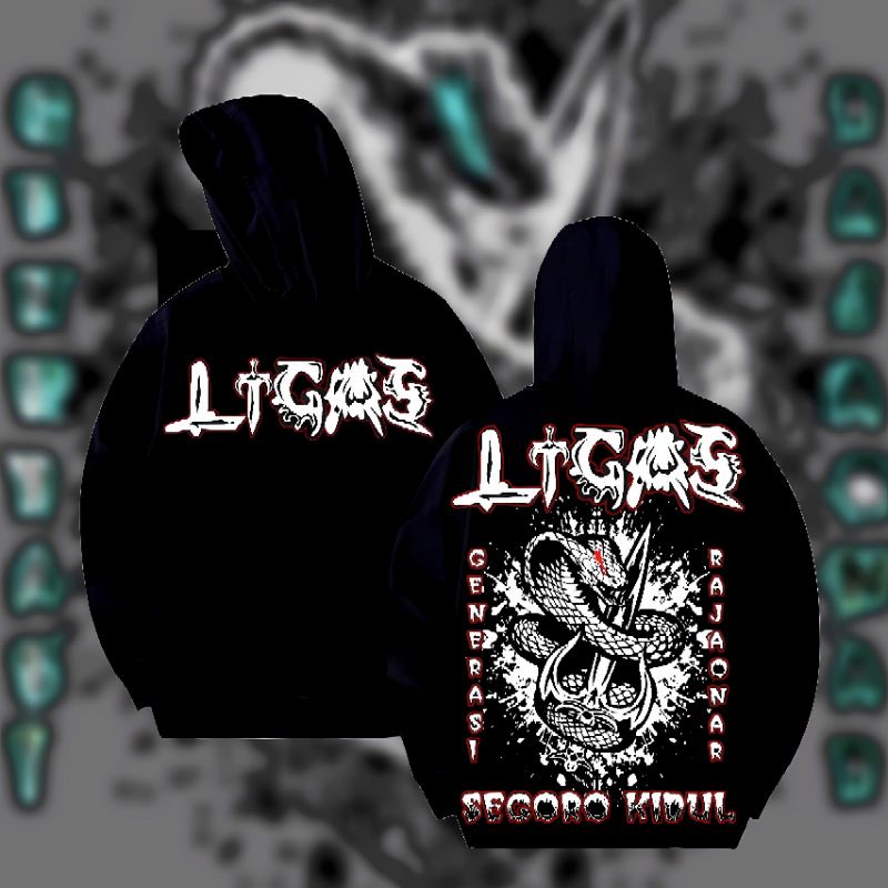 Hoodie Ligas Segorokidul Kaos distro terbaru kaos ligas garis keras Pagarnusa Terbaru LIGAS Ful pung
