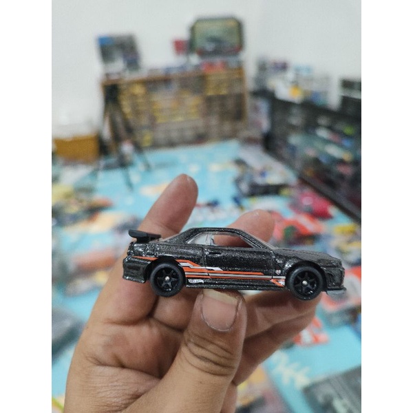 Hotwheels Nissan Skyline R34 Hitam