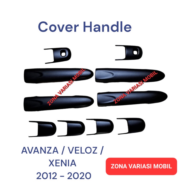 Cover Handle Outer All New Avanza Veloz 2012 Up Jsl Exclusive Hitam Best