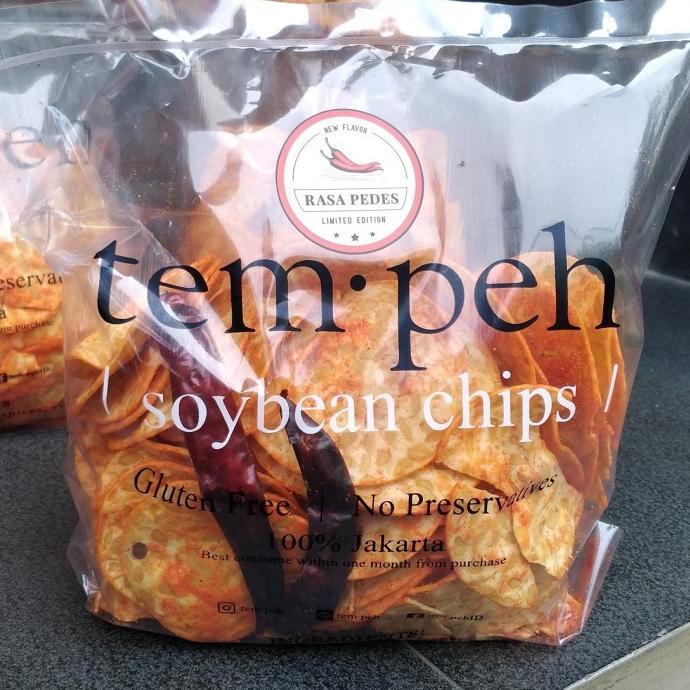 

Keripik Tempe Pedas Kripik Tempe Pedes Tem.peh 250 gr H24M