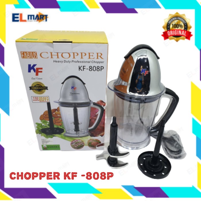 Chopper Food Processor Heavy Duty 1,5L KF 808P - Blender multifungsi