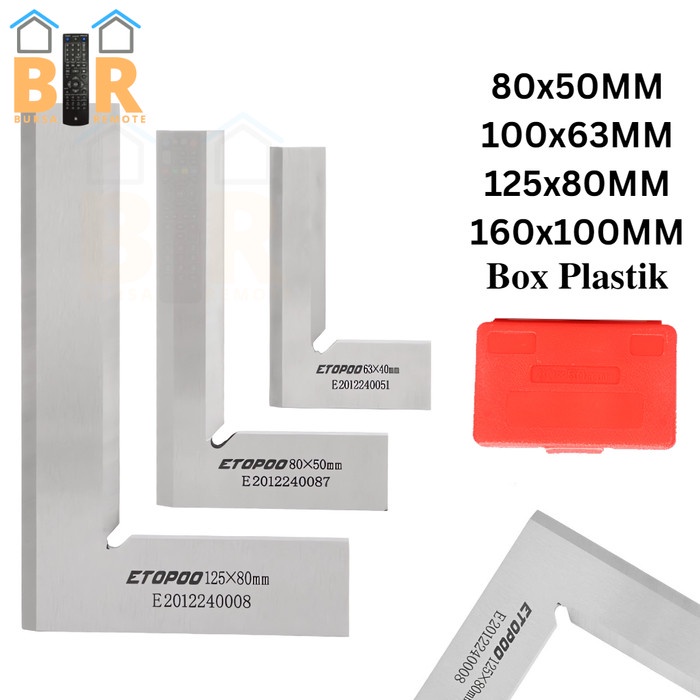 

Promo Penggaris Siku 90 Derajat Persegi Presisi Angle Ruler Right Bahan Baja