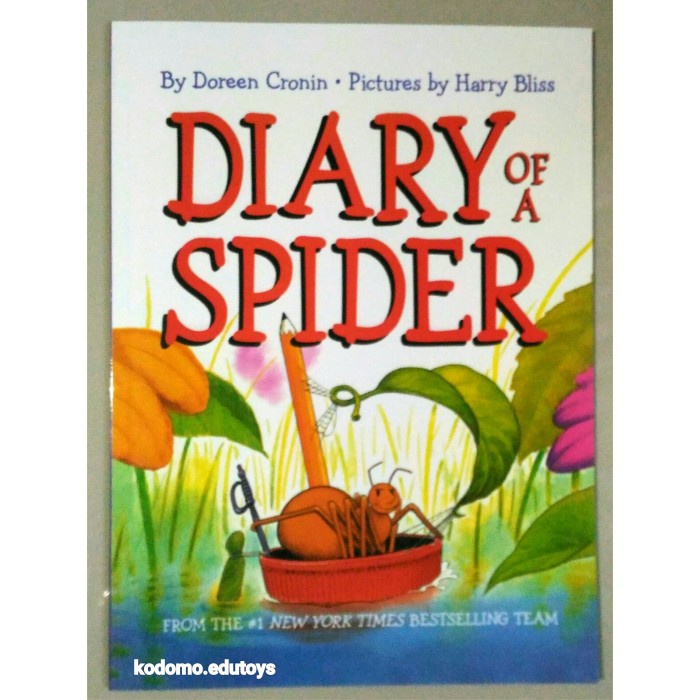 

Sale!! Diary Of A Spider by Doreen Cronin,Buku Impor Anak, Buku Cerita Anak