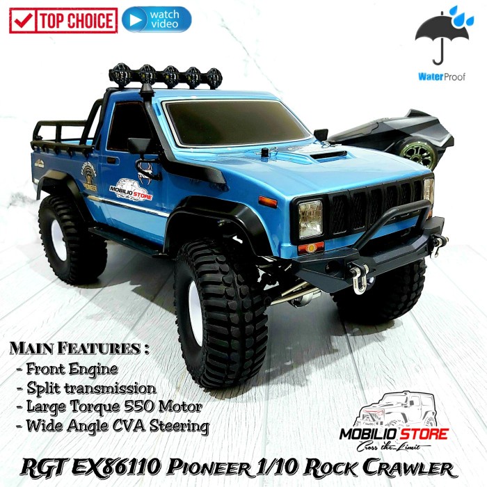 RGT EX 86110 Pioneer 1/10 RC Rock Crawler 4x4 Offroad