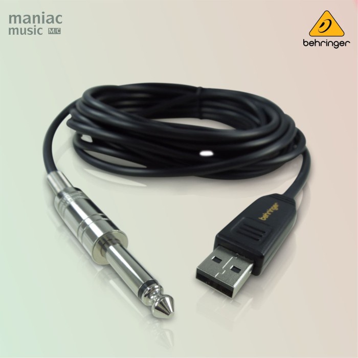 Behringer GUITAR2USB (Kabel, Gitar, USB, Jack, Soundcard, Recording)