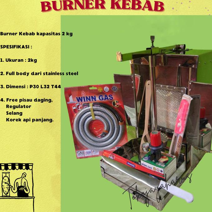 burner kebab 2 kg