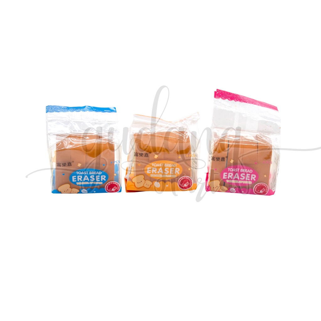 

Penghapus Motif Toast Eraser Bentuk Roti Sisir Simple Peralatan Tulis Unik GH 304509
